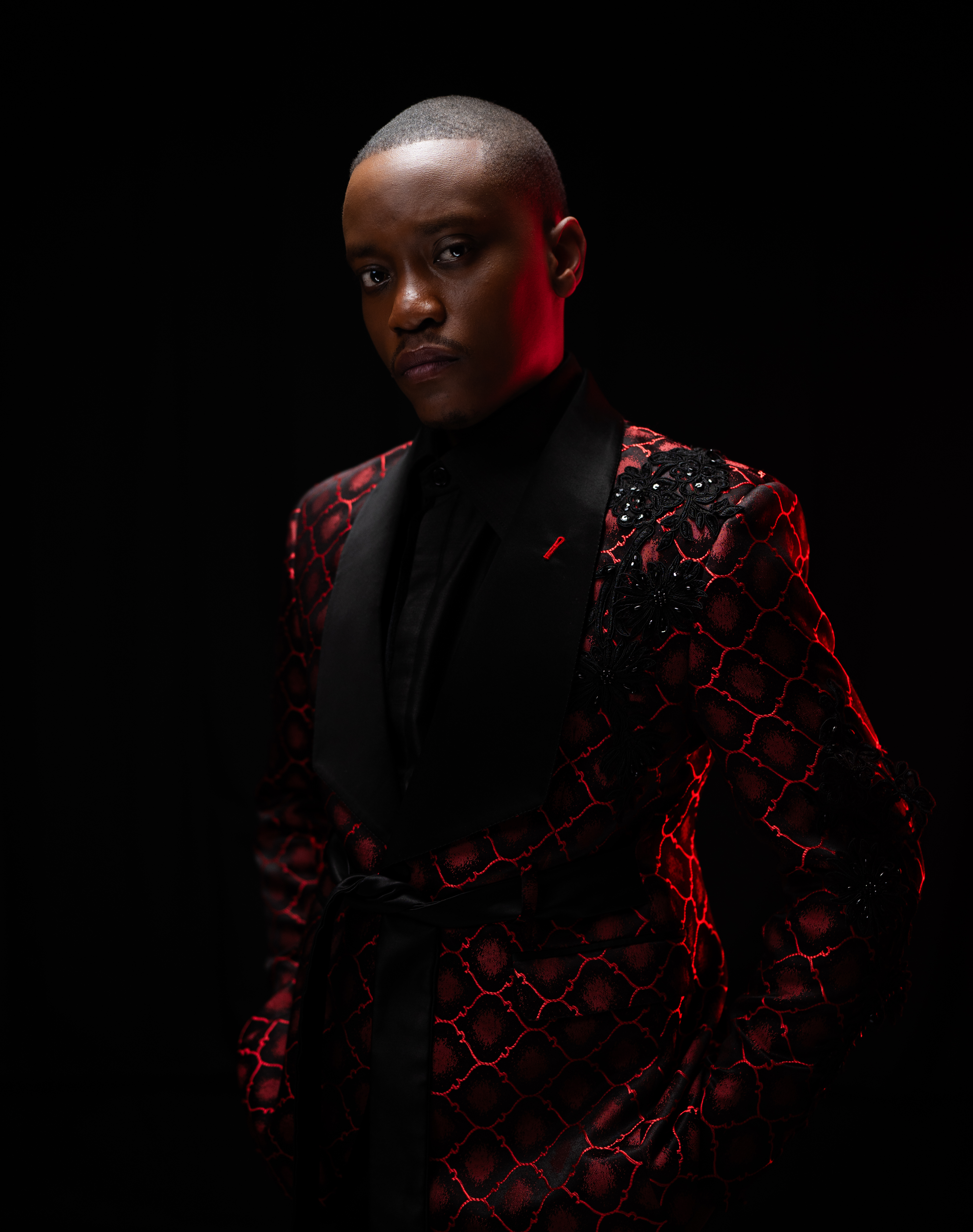 Mel red coat drip dp